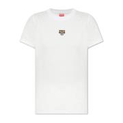 Kenzo T-shirt med logotyp White, Dam