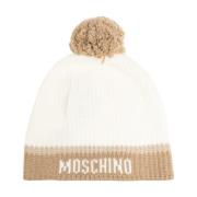 Moschino Mössa med tofs Beige, Unisex