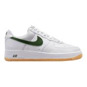 Nike Skoggrön Retrofärg Låga Sneakers White, Herr