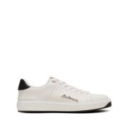 Balmain Svarta Sneakers för Män Aw24 White, Herr