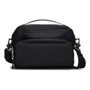 Rains Cargo Box Crossbody Väska Black, Herr