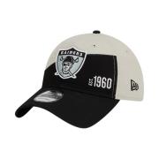 New Era NFL Sideline Keps - Svart Logo Multicolor, Herr