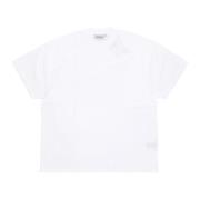 Carhartt Wip Vit Stone Washed Oversize Tee White, Herr