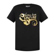 Versace Jeans Couture T-shirt med logotyp Black, Herr