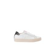 P448 Vit Läder Sneaker Minimalistisk Design White, Dam