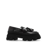 Ganni Svarta Moccasins för Kvinnor Black, Dam