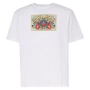 Bally Vit T-shirt och Polo Kollektion White, Herr