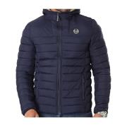 Sergio Tacchini Broderad logohuvjacka - Sergio Tacchini Blue, Herr