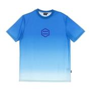 Dolly Noire Gradient Logo Blå T-shirt Blue, Herr