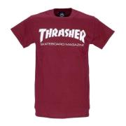 Thrasher Skatemag Tee Herr T-shirt Maroon/Vit Brown, Herr