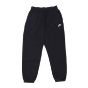 Nike Fleece Tracksuit Byxor Oversized Svart/Vit Black, Herr