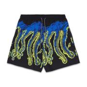 Octopus Beachwear Black, Herr