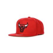 Mitchell & Ness Chicago Bulls NBA Snapback Keps Red, Herr