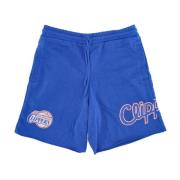 Mitchell & Ness NBA Game Day French Terry Shorts Blue, Herr