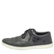 Louis Vuitton Vintage Pre-owned Laeder sneakers Black, Herr