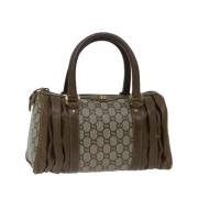 Gucci Vintage Pre-owned Canvas gucci-vskor Beige, Dam