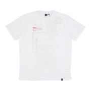 Dolly Noire Musashi Tee Vit Herr T-shirt White, Herr