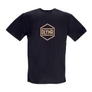 Dolly Noire Logo Tee Svart/Khaki Kortärmad Black, Herr