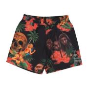 Propaganda Herr Badshorts Svart/Multi Multicolor, Herr