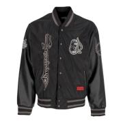 Propaganda Commando Varsity Svart Collegejacka Black, Herr