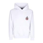 Propaganda Vit Hoodie Roulette Sweatshirt White, Herr