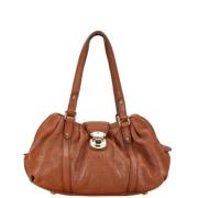 Louis Vuitton Vintage Pre-owned Tyg handvskor Brown, Dam