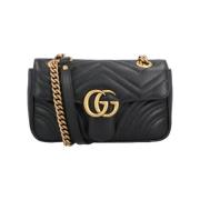 Gucci Vintage Pre-owned Laeder gucci-vskor Black, Dam