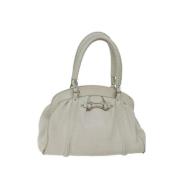 Dior Vintage Pre-owned Laeder handvskor White, Dam