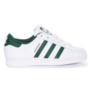 Adidas Vit Grön Superstar 70s Trainers Män White, Herr