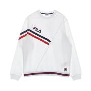 Fila Lätt Crewneck Sweatshirt Vit White, Herr