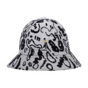 Kangol Jacquard Stickad Hinkhatt Vit/Svart Multicolor, Herr