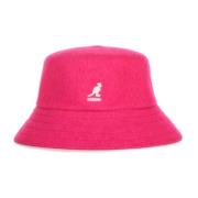 Kangol Elektrisk Rosa Ull Bucket Hat Pink, Herr