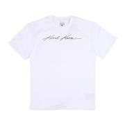 Karl Kani Autograph Heavy Jersey Boxy Tee White, Herr