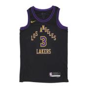 Nike City Edition Basketball Tank Top Anthony Davis Black, Herr