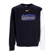 Nike NBA Courtside Sweatshirt med rund hals Black, Herr