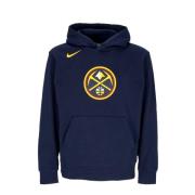 Nike Denver Nuggets Hoodie Blue, Herr