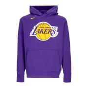 Nike Lila Lakers Fleece Hoodie Purple, Herr