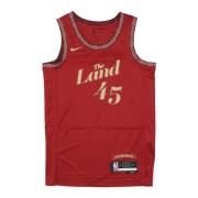 Nike City Edition Swingman Jersey Donovan Mitchell Brown, Herr