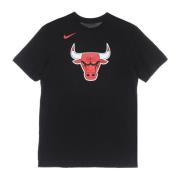 Nike Chicago Bulls Logo Tee Black, Herr