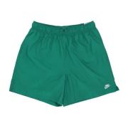 Nike Malakit/Vit Badshorts med Fickor Green, Herr