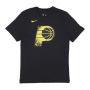 Nike Indiana Pacers Logo Tee Svart Black, Herr