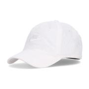 Nike Velvet Curved Visor Corduroy Cap White, Herr