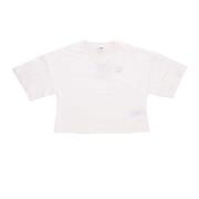 PUMA Oversized Tee No Color Short Sleeve White, Dam