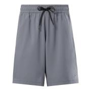 Reebok Vävda shorts för aktiv livsstil Gray, Herr