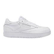 Reebok Dubbel Club C Klassiska Sneakers White, Dam