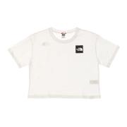 The North Face Vit Cropped Fin Tee White, Dam