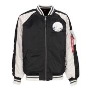 Alpha Industries Krigare Souvenir Bomberjacka Svart Black, Herr