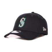 New Era Seattle Mariners Böjd Skärmkeps Black, Unisex