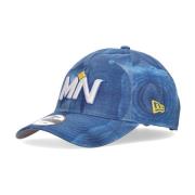 New Era Minnesota Timberwolves Böjd Skärmkeps Blue, Unisex