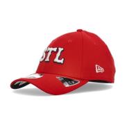 New Era St. Louis Cardinals Böjd Skärm Keps Red, Unisex